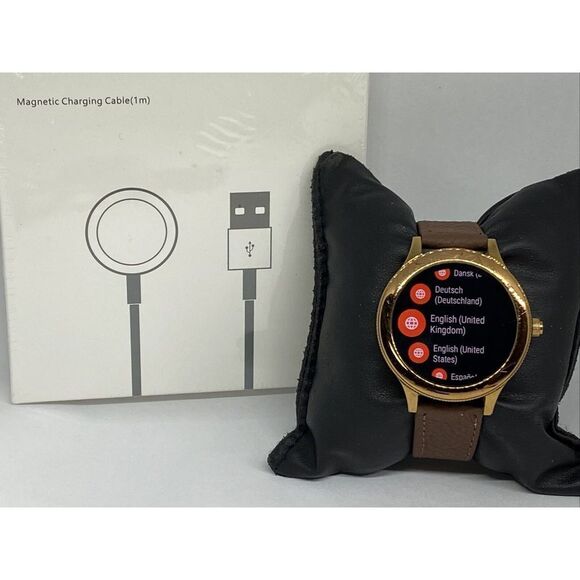 Fossil Gen 3 Authentic Genuine Smart Watch Custom Band FTW6008 DM250 - Picture 1 of 12